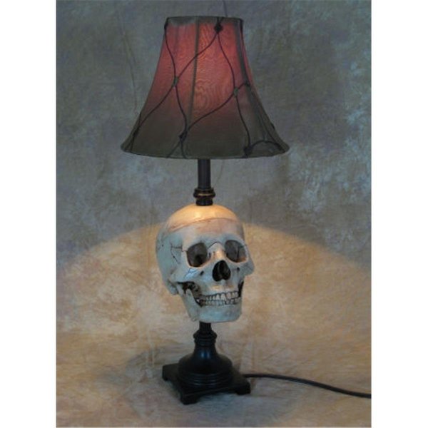 Perfectpretend Skull desk lamp with antique shade PE1413051